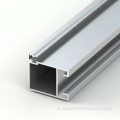 Profilo in alluminio a muro di tende di vetro personalizzato
